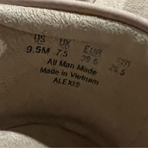 Soul Naturalizer Women’s 9.5 Alexis Nude Vegan Slip On Ballet Flat Boho Minimal - Picture 10 of 10